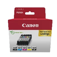 Canon 2078C007, Black, Blue, Cyan, Magenta, Yellow, 5.6 ml, 5 pc(s), Multi pack
