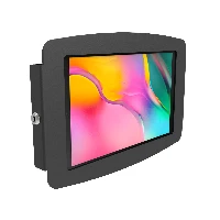 Compulocks Space Galaxy Tab A 10.1 2019 Tablet Lock and Tablet Holder Display Wall Mount - Kit montaggio (montaggio a muro, involucro) - per tablet - bloccabile - alluminio ad alta purezza - nero - dimensione schermo 10.1 - interfaccia montaggio 100 x