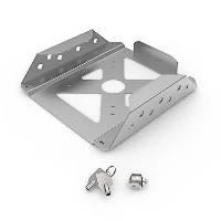 Compulocks Mac Mini Lock Enclosure Cable Lock Included - Kit sicurezza sistema - argento - per Apple Mac mini (fine 2014)