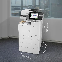 HP LaserJet Enterprise Flow MFP M776z - Stampante multifunzione - colore - laser - 297 x 864 mm (originale) - A3/Ledger (supporti) - fino a 46 ppm (copia) - fino a 46 ppm (stampa) - 2300 fogli - 33.6 Kbps - USB 2.0, Gigabit LAN, Wi-Fi(n), host USB 2.0