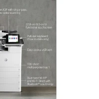 HP LaserJet Enterprise Flow MFP M776z - Stampante multifunzione - colore - laser - 297 x 864 mm (originale) - A3/Ledger (supporti) - fino a 46 ppm (copia) - fino a 46 ppm (stampa) - 2300 fogli - 33.6 Kbps - USB 2.0, Gigabit LAN, Wi-Fi(n), host USB 2.0