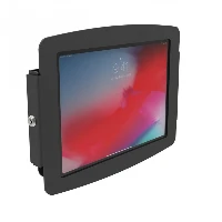 Compulocks iPad 10.2 Space Enclosure Wall Mount - Cassa - per tablet - bloccabile - alluminio ad alta purezza - nero - dimensione schermo 10.2 - interfaccia montaggio 100 x 100 mm - installabile a parete - per Apple 10.2-inch iPad (7 generazione, 8