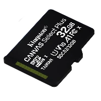 Kingston Canvas Select Plus - Scheda di memoria flash (adattatore microSDHC per SD in dotazione) - 32 GB - A1 / Video Class V10 / UHS Class 1 / Class10 - UHS-I microSDHC (pacchetto di 2)