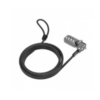 Compulocks 24 Unit Combination Laptop Cable Lock Value Pack - Blocco cavo di sicurezza - nero - 1.83 m