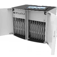 Compulocks Tablet / Laptop Charging Cabinet For Counter Top or Wall Mount UK Power Plug - Unit cabinet - per 16 tablet - dimensione schermo 13 - installabile a parete, installabile su carrello