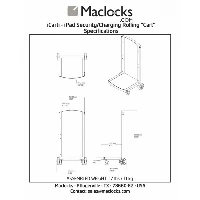 Compulocks Tablet / Laptop Charging Cabinet For Counter Top or Wall Mount UK Power Plug - Unit cabinet - per 16 tablet - dimensione schermo 13 - installabile a parete, installabile su carrello