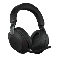 Jabra Evolve2 85 MS Stereo - Cuffie con microfono - dimensione completa - Bluetooth - senza fili, cablato - eliminazione rumore attivata - jack 3,5 mm - isolamento dal rumore - nero - Certificato per i team Microsoft
