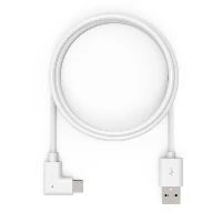Compulocks 6ft 2.0 USB-A to 90-Degree USB-C Charging Cable Right Angle - Cavo USB - USB (M) dritto a 24 pin USB-C (M) angolo retto - 1.83 m - bianco - per Compulocks Space Galaxy Tab A 8.4, Space Galaxy Tab S6, Space Kiosk, Space Rise