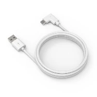 Compulocks 6ft 2.0 USB-A to 90-Degree USB-C Charging Cable Right Angle - Cavo USB - USB (M) dritto a 24 pin USB-C (M) angolo retto - 1.83 m - bianco - per Compulocks Space Galaxy Tab A 8.4, Space Galaxy Tab S6, Space Kiosk, Space Rise