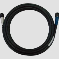 2x Cavo 15m CFD400 (LMR400), 50 Ohm, SMA-Male (plug) to SMA-Female (jack)