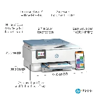 HP ENVY Inspire 7924e All-in-One - Stampante multifunzione - colore - ink-jet - 216 x 297 mm (originale) - A4/Legal (supporti) - fino a 13 ppm (copia) - fino a 15 ppm (stampa) - 125 fogli - USB 2.0, Wi-Fi(ac), Bluetooth - portobello - con 1 anno di garanz