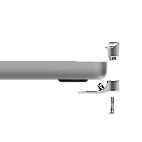 Compulocks Ledge Lock Adapter for MacBook Pro 16 M1 & M2 Silver - Adattatore connessione blocco di sicurezza - per Apple MacBook Pro 16 (Late 2021)