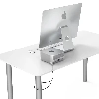 Compulocks Mac Studio Ledge Lock Adapter with Keyed Cable Lock - Blocco di sicurezza - per Apple Mac Studio (inizio 2022, met 2022)