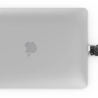 Compulocks Ledge Lock Adapter for MacBook Air 2019-2022 with Combination Lock - Adattatore connessione blocco di sicurezza - con serratura a cavetto combinata - argento