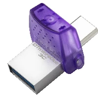 Kingston DataTraveler microDuo 3C - Chiavetta USB - 256 GB - USB 3.2 Gen 1 / USB-C