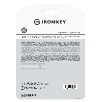 Kingston IronKey Locker+ 50 - Chiavetta USB - crittografato - 64 GB - USB 3.2 Gen 1