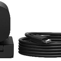 HP 965 Streaming - Webcam - colore - 8 MP - 3840 x 2160 - audio - USB 3.0