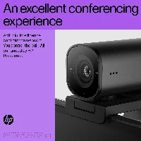 HP 965 Streaming - Webcam - colore - 8 MP - 3840 x 2160 - audio - USB 3.0
