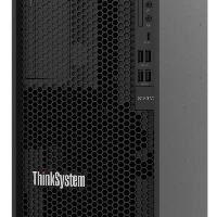 Lenovo ThinkSystem ST50 V2 7D8J - Server - tower - 5U - 1 via - 1 x Xeon E-2324G / 3.1 GHz - RAM 8 GB - HDD 2 TB - UHD Graphics P750 - GigE - senza SO -monitor nessuno