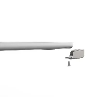 Compulocks Ledge Lock Adapter for MacBook Air M2 2022 with Combination Lock - Adattatore di blocco del cavo di sicurezza - con blocco cavo a combinazione - per Apple MacBook Air