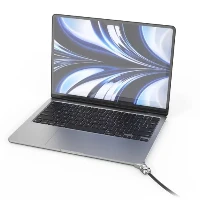 Compulocks Ledge Lock Adapter for MacBook Air M2 2022 with Keyed Lock - Adattatore connessione blocco di sicurezza - con lucchetto a cavo provvisto di chiave - per Apple MacBook Air