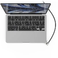 Compulocks Ledge Lock Adapter for MacBook Air M2 2022 with Keyed Lock - Adattatore connessione blocco di sicurezza - con lucchetto a cavo provvisto di chiave - per Apple MacBook Air