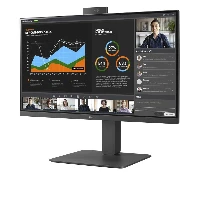 24BR750C-C.AEU 23,8IPS BORDERLESS -  WEBCAM FHD 169 1920x1080 5ms 16,7M 4W Stereo 100x100 INCLINAZIONE, ALTEZZA,