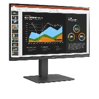 24BR750C-C.AEU 23,8IPS BORDERLESS -  WEBCAM FHD 169 1920x1080 5ms 16,7M 4W Stereo 100x100 INCLINAZIONE, ALTEZZA,