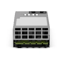 NETGEAR Modular Power Supply Unit da 350W. I moduli PSU possono essere utilizzati per fornire un budget PoE aggiuntivo e/o una ridondanza di alimentazione N+1 a determinati switch completamente gestiti da NETGEAR AV. Per i requisiti di alimentazione, cons