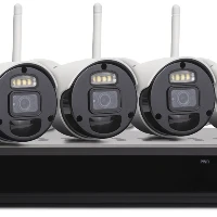 Kit Wireless NVR 8 Canali + 4 Telecamere IP 1080P