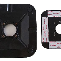 Compulocks Rise Pole Adhesive Base - Componente di montaggio (base supporo adesiva) - per Compulocks Rise Space Kiosk, Space Rise, Space Rise iPad Enclosure Kiosk XLow-Rise