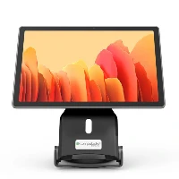 Compulocks Universal Tablet Grip and Security Stand - Supporto - per tablet - bloccabile - nero - desktop