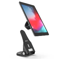 Compulocks Universal Tablet Grip and Security Stand - Supporto - per tablet - bloccabile - nero - desktop