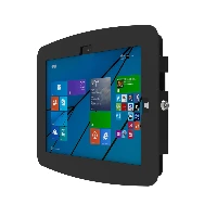 Compulocks Surface Pro 3-7 Space Enclosure Wall Mount - Kit montaggio (involucro) - per tablet - Alluminio - nero - dimensione schermo 12 - installabile a parete - per Microsoft Surface Pro (met 2017), Pro 3, Pro 4, Pro 6, Pro 7, Pro 7+