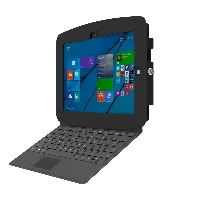 Compulocks Surface Pro 3-7 Space Enclosure Wall Mount - Kit montaggio (involucro) - per tablet - Alluminio - nero - dimensione schermo 12 - installabile a parete - per Microsoft Surface Pro (met 2017), Pro 3, Pro 4, Pro 6, Pro 7, Pro 7+