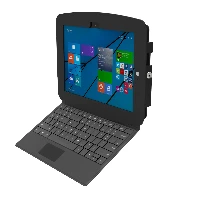 Compulocks Surface Pro 3-7 Space Enclosure Wall Mount - Kit montaggio (involucro) - per tablet - Alluminio - nero - dimensione schermo 12 - installabile a parete - per Microsoft Surface Pro (met 2017), Pro 3, Pro 4, Pro 6, Pro 7, Pro 7+