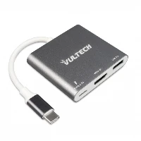 ADATTATORE TYPE-C 3IN1 1HDMI 1USB 3.0 1PD