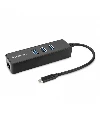 ADATT.TYPE-C+3X USB 3.0 E 1X PORTA ETHERNET RJ45