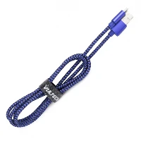 CAVO USB TO MICRO-USB 2.0 NYLON 1M - BLU