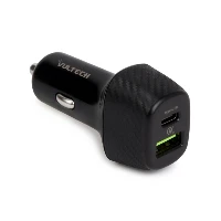 CARICATORE DA AUTO CON USB (18W) E TYPE C (27W)