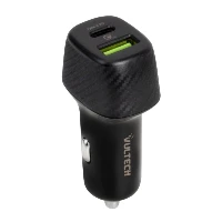 CARICATORE DA AUTO CON USB (18W) E TYPE C (27W)