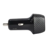 CARICATORE DA AUTO CON USB (18W) E TYPE C (27W)