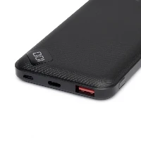 POWER BANK SCHERMO LCD 10000 MAH USB QUICKCHARGE