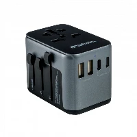 ADATTATORE DA VIAGGIO UNIVER. 3XUSB-C/2XUSB-A 30W