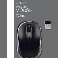 VERBATIM GO NANO WIRELESS MOUSE BLACK