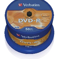 DVD-R AZO 4.7GB 16X MATT SILVER SURFACE (50 PACK)
