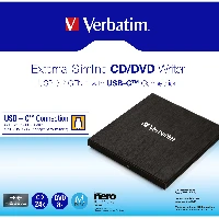 VERBATIM MASTERIZZATORE CD/DVD EXT USB-A/C + SW
