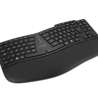 Kensington Pro Fit Ergo KB675 EQ TKL, Tenkeyless (80 - 87%), Wired & Wireless, USB + RF Wireless + Bluetooth, Membrane, QWERTY, Black