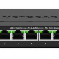 NETGEAR MS308, Unmanaged, 2.5G Ethernet (100/1000/2500), Full duplex, Wall mountable