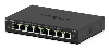 NETGEAR GS308E, Managed, L2/L3, Gigabit Ethernet (10/100/1000), Full duplex, Power over Ethernet (PoE)